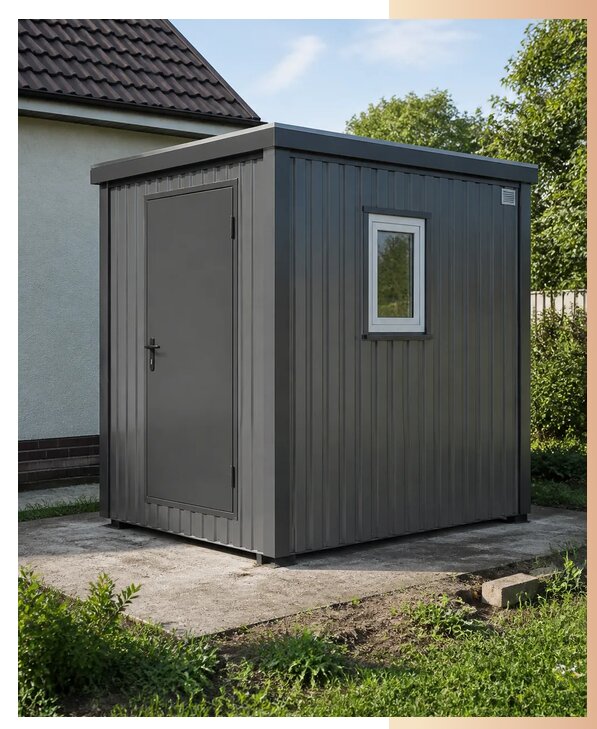 Металлические хозблоки в Долгопрудном по цене от 121752 р. | БытовкаПрофи-Длг